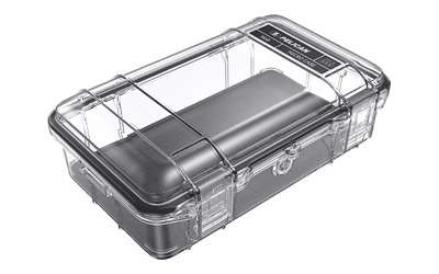 PELICAN M60 MICRO CASE BLACK/CLEAR RSR|PPM600-0250-100
