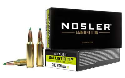 NOSLER BTA 300WSM 165GR BT SP 20/200 RSR|NOS61035