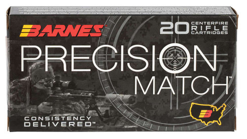 Barnes Bullets 30814 Precision Match 6mmCreedmoor 112gr Open Tip Match Boat Tail 20 Per Box/10 Case TSW|102852