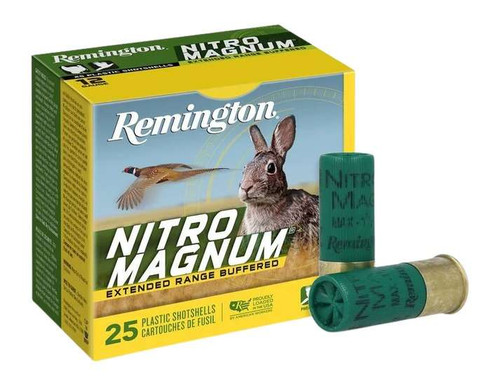 Remington Ammunition 26684 Nitro Magnum 12Gauge 3" 1 7/8oz 4Shot 25 Per Box/10 Case TSW|117074