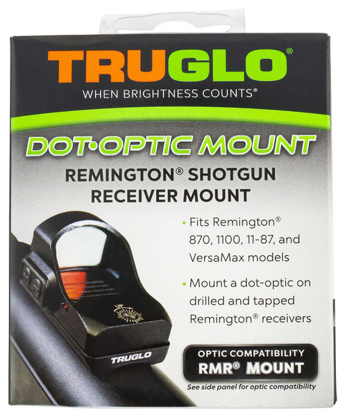 TruGlo TGTG8955R2 Shotgun Receiver Mount Black Remington Trijicon RMR TSW|136029
