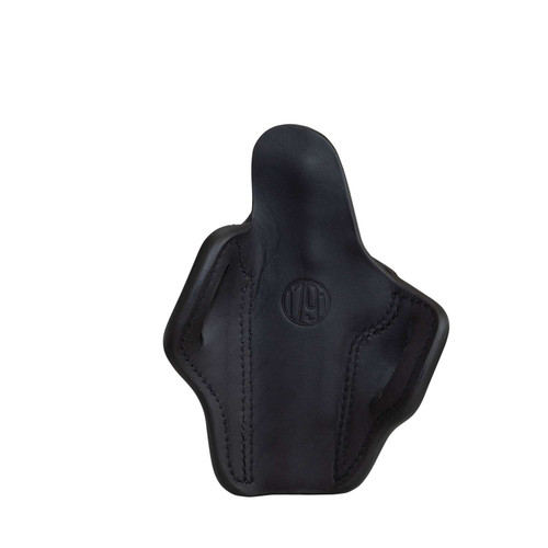 1791 Gunleather ORBH1SBLR BH1 Optic Ready OWB Size 01 Stealth Black Leather Belt Slide Fits 5" 1911 Right Hand TSW|121729