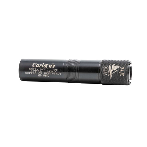 Carlson's Choke Tubes 07775 Delta Waterfowl Retay 12 Gauge Mid-Range Extended 17-4 Stainless Steel TSW|118220