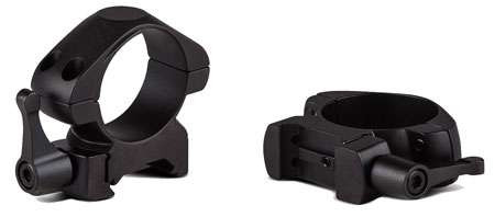 Konus 7410 Steel Rings Matte Black 30mm Quick Release Medium 0 MOA TSW|109547