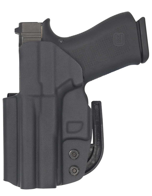 C&G Holsters 0062100 Covert IWB Black Kydex Belt Clip Fits Glock 43/43X TSW|151929