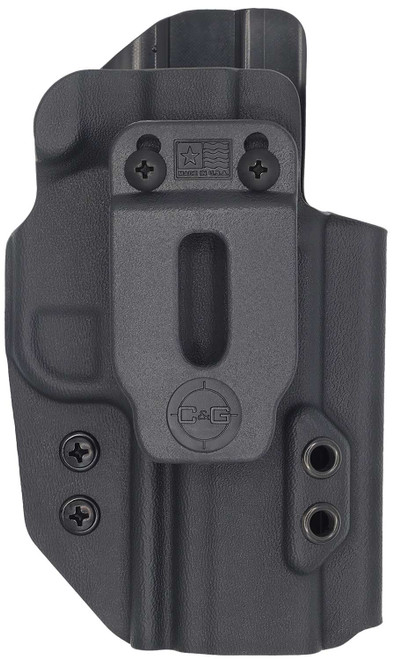 C&G Holsters 1698100 Covert IWB Black Kydex Belt Clip Fits FN 509/Tactical Right Hand TSW|151944