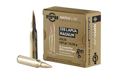PPU 338 LAPUA MAG MATCH 240GR 10/200 RSR|PPUPPM338