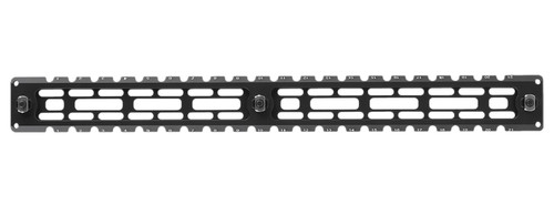 Leapers TLUMA04 ARCA Rail 9 Slot M-LOK  Matte Black Anodized Aluminum 14.20" Long M-LOK Mount