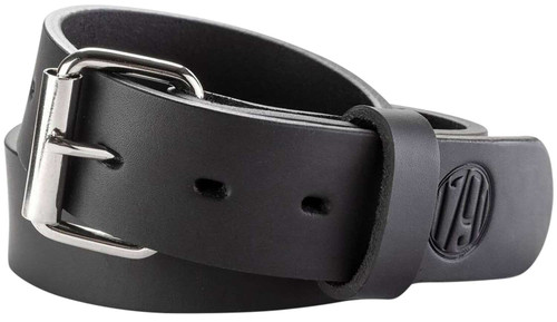 1791 Gunleather BLT013640SBLA 01 Gun Belt Stealth Black Leather 36/40 1.50" Wide Buckle Closure TSW|114052