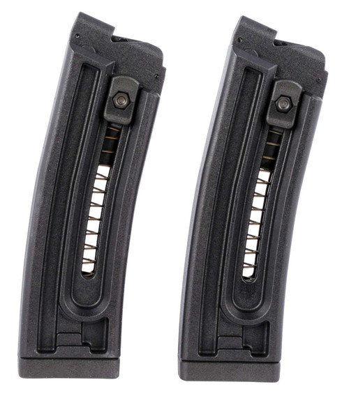GSG GERMGSG16TP10 OEM Black Detachable 10rd 22 LR for GSG 16 2 Per Pack TSW|119508