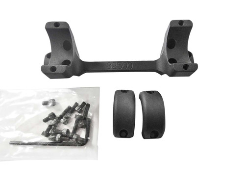DNZ 82500 Game Reaper Scope Mount/Ring Combo Matte Black 1" Tube, Fits Browning X-Bolt Short Action Rifle, High Rings TSW|58756