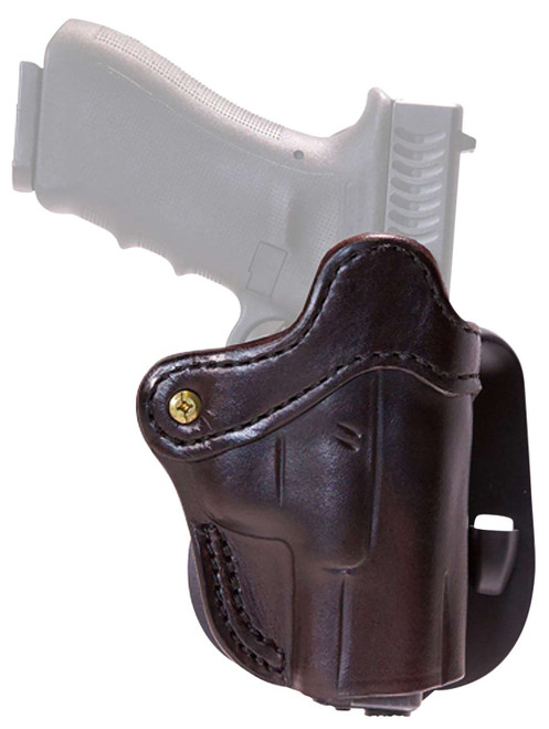 1791 Gunleather ORPDH2.3SBRR Optic Ready Paddle Holster OWB Size 2.3 Signature Brown Leather Right Hand TSW|161540