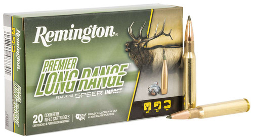 Remington Ammunition R21344 Premier Long Range 30-06Springfield 175gr Speer Impact 20 Per Box/10 Case TSW|150634