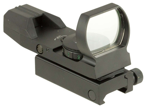 TruGlo TG-8370B Open Dot Sight Black Anodized 1x 34mm 5 MOA Dual (Red/Green) Illuminated Dot Reticle TSW|72308