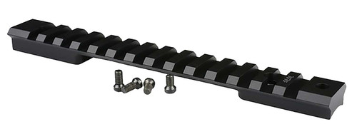 Warne 7650M Mountain Tech Tactical Rail Black Anodized Aluminum Weatherby Vanguard/Howa 1500 Short Action, 0 MOA TSW|103080