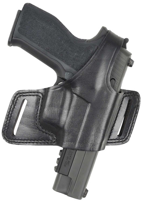 Bianchi 15706 Black Widow OWB Size 01 Black Leather Belt Slide Fits S&W J Frame Fits Taurus 85 Fits Charter Arms Undercover Right Hand TSW|29324