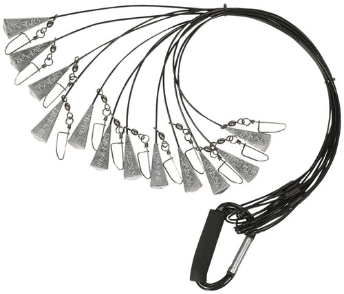 Higdon Outdoors 30330 Battleship Rig Black 54" Long 12 Pack TSW|153325