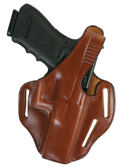 Bianchi 24116 77 Piranha OWB Size 01 Tan Leather Belt Slide Fits S&W J Frame Right Hand TSW|54883