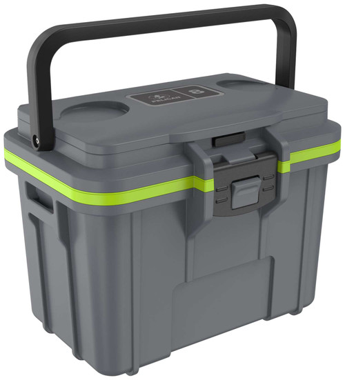 PELICAN 8Q-1-DKGRYEGRN 8QT ELITE COOLER GRY/GRN TSW|157902