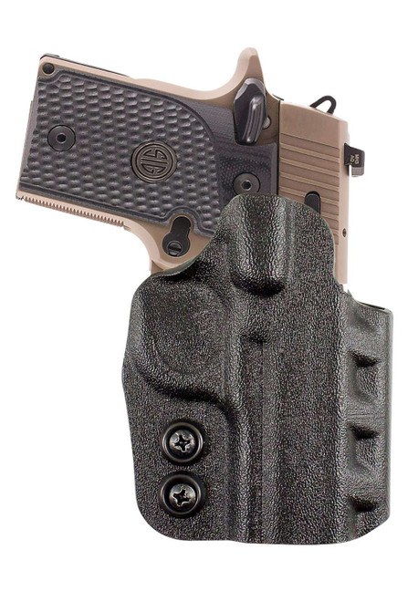 DeSantis Gunhide D94KAB6Z0 Cazzuto OWB Black Kydex Paddle Fits Glock 19/19 Gen 5/19X/23/32/45 Right Hand TSW|159284