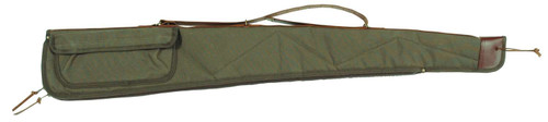 Bob Allen 14534 Canvas Shotgun Case Green Canvas 48" Long Shotgun TSW|103166