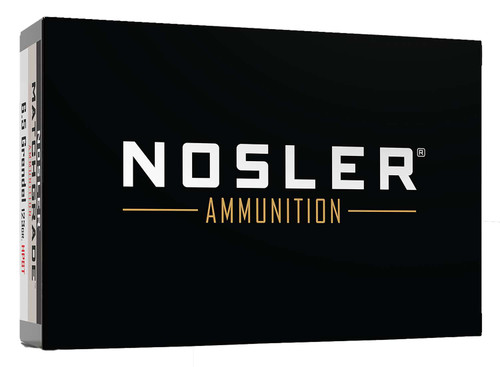 Nosler 44501 Match Grade 6.5Grendel 123gr Custom Competition Hollow Point Boat Tail 20 Per Box/10 Case TSW|110677