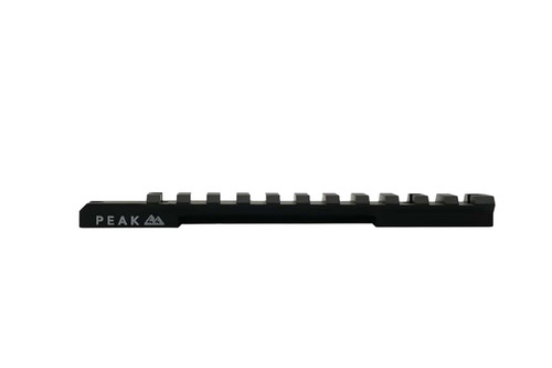 Weatherby J010003 Picatinny Rail Matte Black Aluminum Weatherby Model 307 Integrated Weaver Mount Long Action 20 MOA TSW|159494