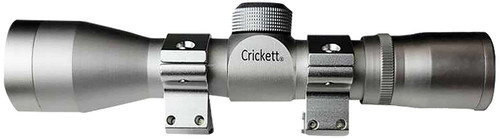 Crickett KSA054S Compact Silver 4x32mm, Includes Rings TSW|167596