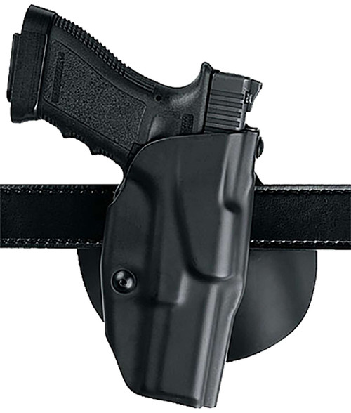 Safariland 6378183411 6378 ALS OWB Black SafariLaminate Fits Glock 26/27 Belt Loop/Paddle Mount Right Hand TSW|83504