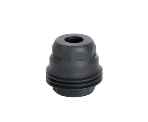 Jk Armament JK-MD-HDM24 Minimalist 45Cal Fits 1" Long 5/8"x24 Stainless Steel Nitride Black TSW|189122
