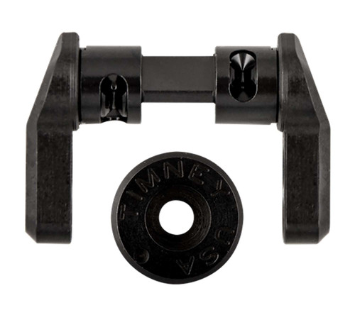 Timney Triggers 49ERSAFETY Safety Selector 49/90 Degree AR Platform Black Steel Ambidextrous TSW|48431