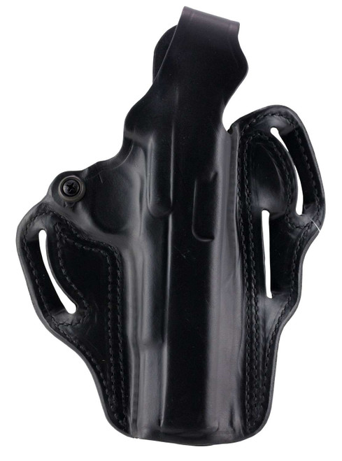 DeSantis Gunhide 001BAM9Z0 Thumb Break Scabbard OWB Black Leather Belt Loop Fits S&W M&P Fits S&W M&P 2.0 Compact Right Hand TSW|95748
