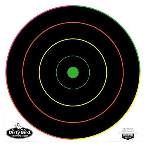 Birchwood Casey 35870 Dirty Bird Bullseye Tagboard Target 12" 100 Per Pkg TSW|136598