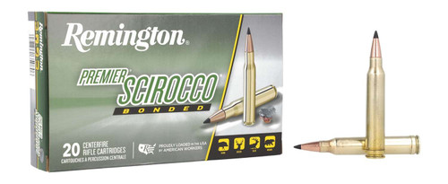 Remington Ammunition 29330 Premier Scirocco Bonded 300WinMag 180gr Swift Scirocco Bonded 20 Per Box/10 Case TSW|67844