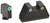 AmeriGlo GL329 Optic Compatible Sight Set for Glock XL Tall Green Tritium White Outline Front Sight-Green Tritium White Outline Rear Sight TSW|90791