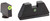 AmeriGlo GL391 Optic Compatible Sight Set for Glock XL Tall Green Tritium LumiGreen Outline Front Sight-Green Tritium Rear Sight TSW|136718