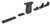 Sig Sauer KITTRDGRIPFORWARDBLK Tread Forward Grip Kit Black Polymer TSW|110263