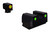 Rival Arms RA2A231G Night Sights for G42/G43/G48 Green Tritium Orange Outline Front Sight-Green Tritium Black Outline Rear Sight TSW|111278