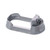 Tyrant CNC TDG19G34MWGREYBLKSCRW Magwell Fits Glock 19 Gen 3-4 Grey Aluminum TSW|178352