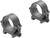 Leupold 174074 QRW2 Cross-Slot Scope Ring Set Matte Black Steel 30mm Tube Low Quick Release Picatinny/Weaver TSW|101023