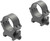 Leupold 174078 QRW2 Cross-Slot Scope Ring Set Matte Black Steel 30mm Tube High Quick Release Picatinny/Weaver TSW|101025