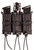 High Speed Gear 13PT13BK TACO Mag Pouch Triple Black Nylon Belt Compatible w/ Pistol TSW|115541