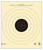 Action Target SR1100 Sighting Military Bullseye Tagboard Hanging 100 yds 21" x 21" Black/White 100 Per Box TSW|116006