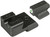 TruGlo TGTG231N4W Tritium Pro Green Tritium Front & Rear/ Black Nitride Fortress Frame, Fits 1911 3" Officer & 4.25", Front Sight Dovetail/Rear Sight Dovetail Mount TSW|136023
