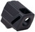 Faxon Firearms FFPACOMPSSS01 EXOS-525 Compensator Black Nitride 6061 Aluminum 1/2"x28 Threads 1.125" OAL Compatible w/ Sig Sauer P365/P365 XL TSW|169235