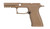 Sig Sauer GRIPMODXCA943SMCOY P320 Grip Module X-Series Carry (Small Size Module), 9mm Luger/40 S&W/357 Sig, Coyote Polymer, Fits Sig P320 (3.90" & 4.70") TSW|157401
