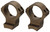 Browning 12540 X-Bolt Scope Mount System X-Lock Burnt Bronze Cerakote Aluminum 34mm Tube, Low Rings TSW|118672