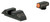 Night Fision GLK001003OGW Tritium Night Sights For Glock Green Tritium Orange Outline Front Sight- Green Tritium White Outline Rear Sight Glock 17/17L/19/22 TSW|41403