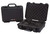 Nanuk 910CLASG1 910 Classic 2 Up Pistol Case Black Polymer w/ Latches & Closed-Cell Foam Padding 13.20" L x 9.20" W x 4.10 " H Interior Dimensions TSW|128180