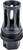 Kgm Suppressors A-QD-FH-S-3M Quick Detach Flash Hider Black Nitride Steel 3/4"x24 Threads TSW|177132